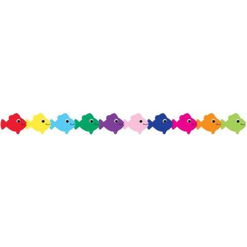 BORDER MULTI-COLOR FISH