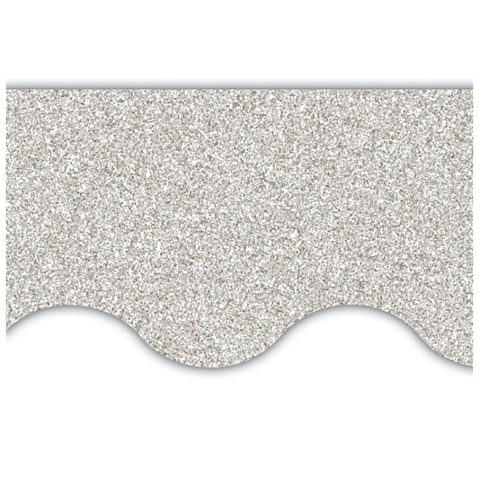 SILVER GLITZ BORDER