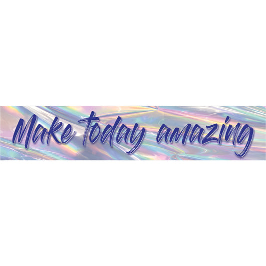 IRIDESCENT BANNER