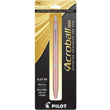 ACROBLLT 1000 METAL BARREL ROSE FINE BLACK INK