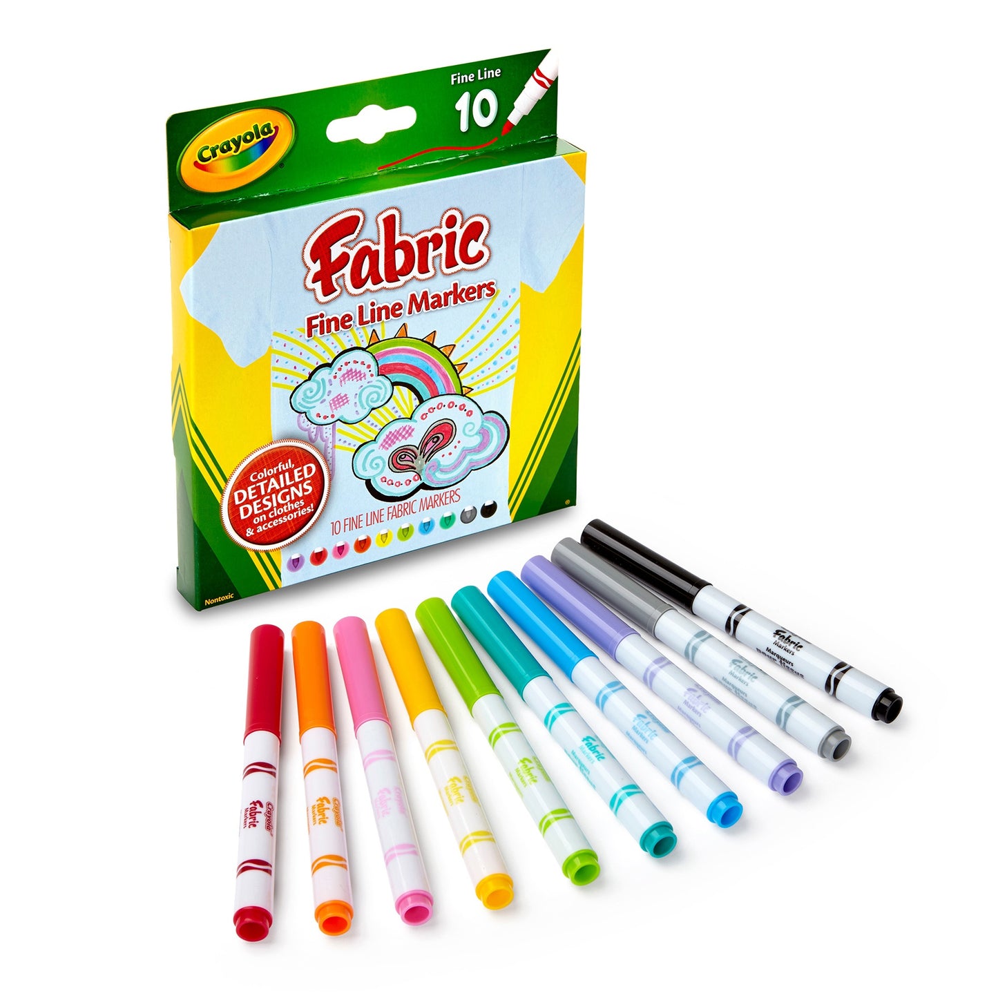 Crayola Fine Line Fabric Markers