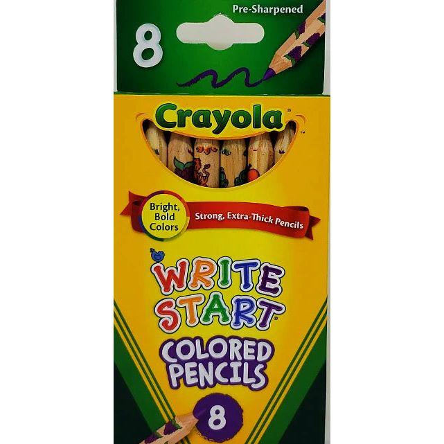 **LAPIZ DE COLOREAR GRUESO 8 COLORES**