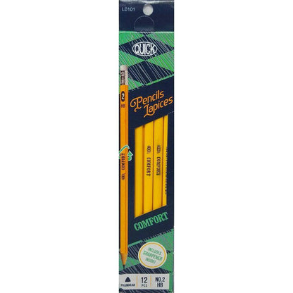 Pencil Polymer Triangular W/Sharpener cj. 12 - JA Riollano