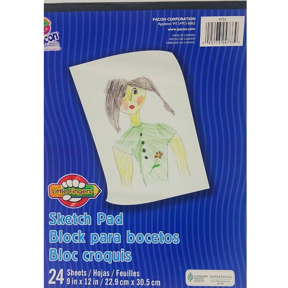 SKETCH PAD 9" X 12" 24 SHEET