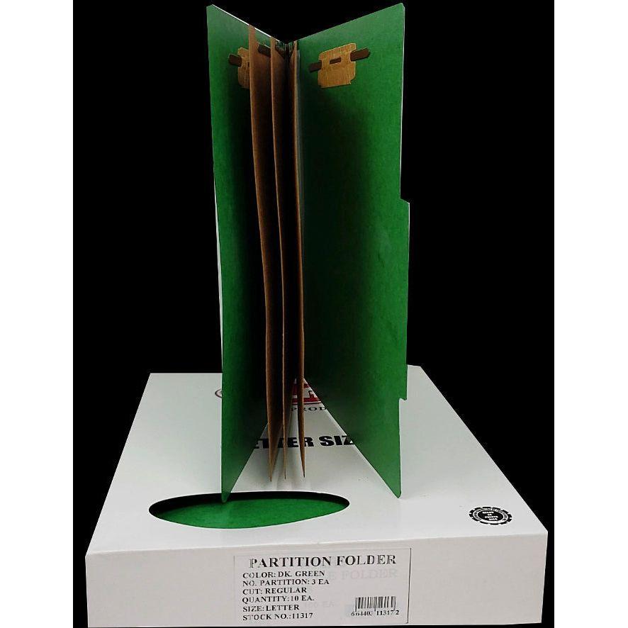 Folder Partition Sample 3 PARTITION FOLDER DK.GREEN LETTER BOX/10 – JA Riollano Co, Inc. School ...