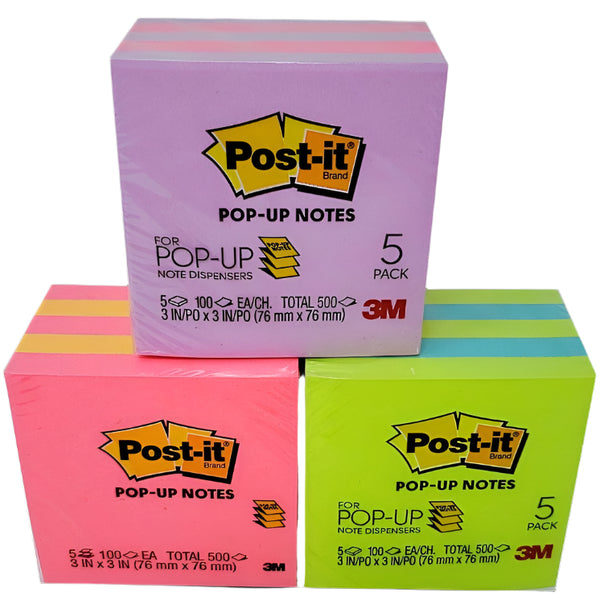POST IT POP-UP NOTES 3 X 3 – JA Riollano Co, Inc. School I Office I ...