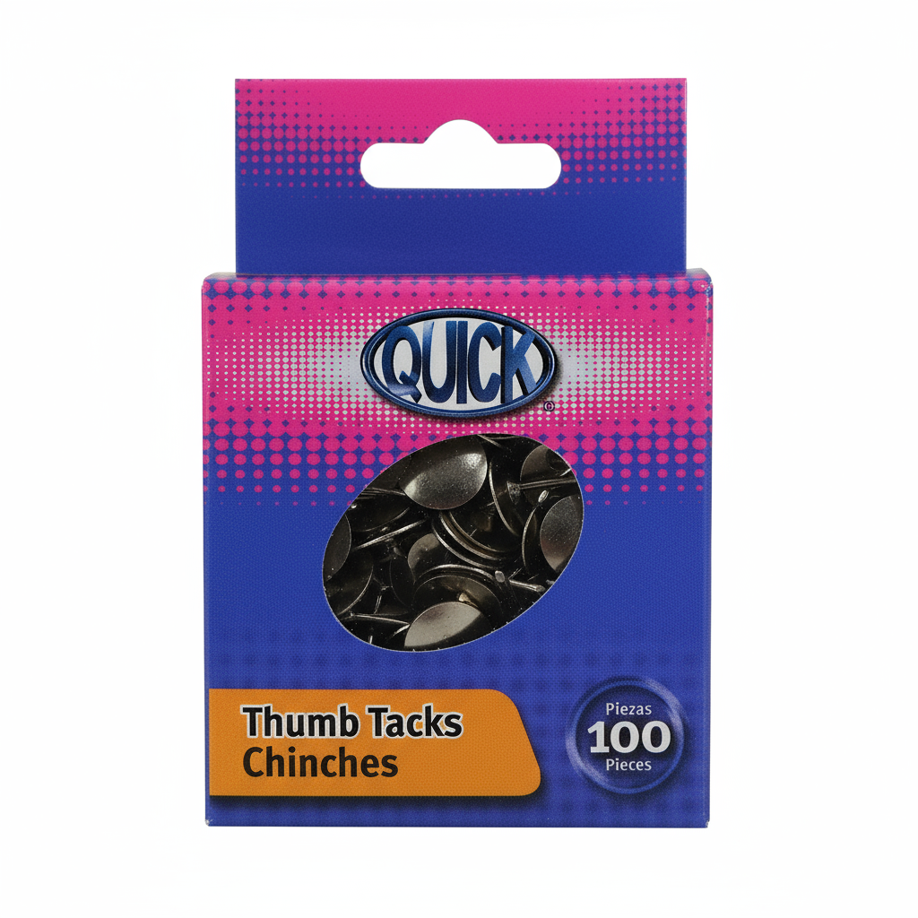 THUMB TACKS SILVER C1612-1