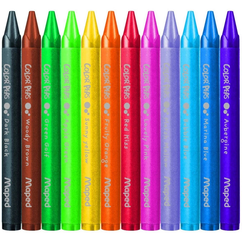 Crayons Jumbo Triangular Assorted Color PQ.12