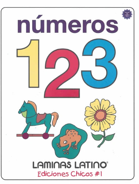 Láminas Números Chicos #1 - JA Riollano