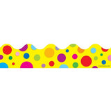 BORDER SCALLOPED COLOR FUL DOTS