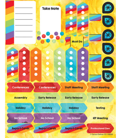 Celebrate Laerning Planner Accents | Stickers Pack