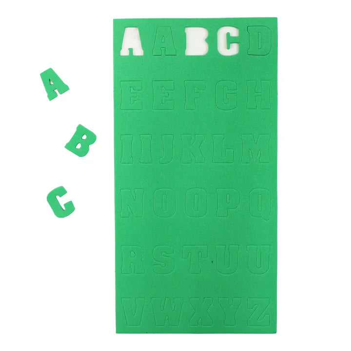 Foam Letter Stickers | Assorted Colors