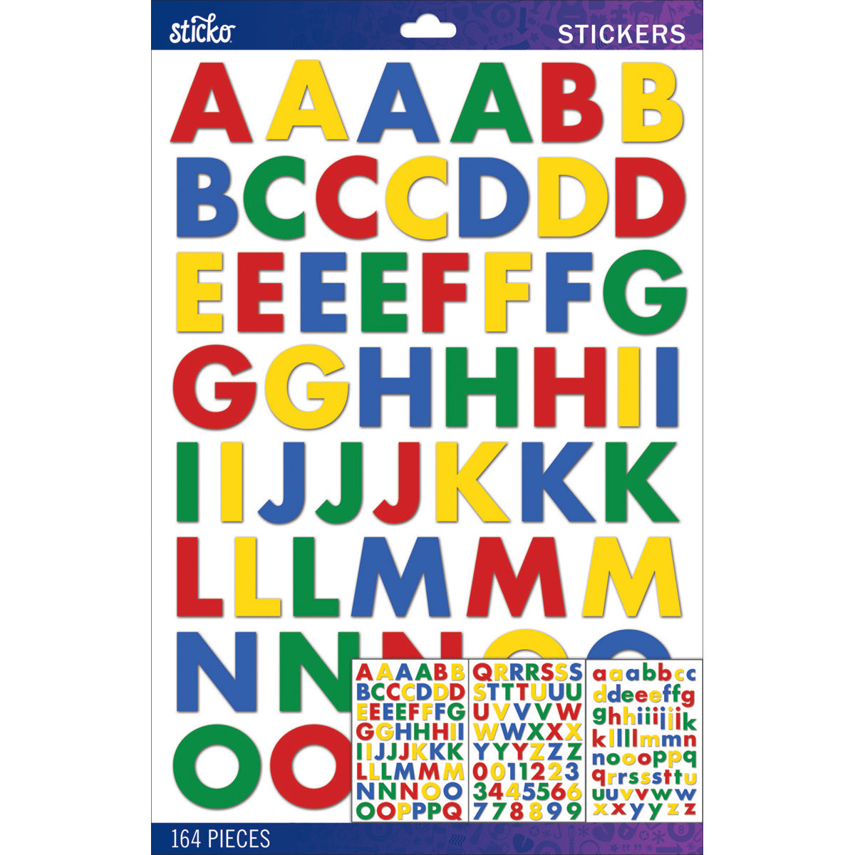 Sticko Alphabet Stickers | Primary Futura Bold Large – JA Riollano Co ...