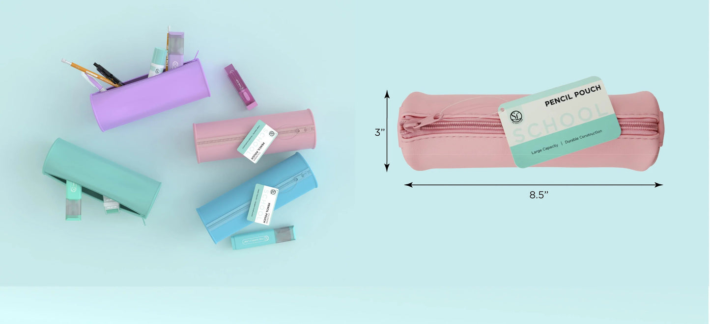 Canvas Roll Pouch Asst | Color Pastel