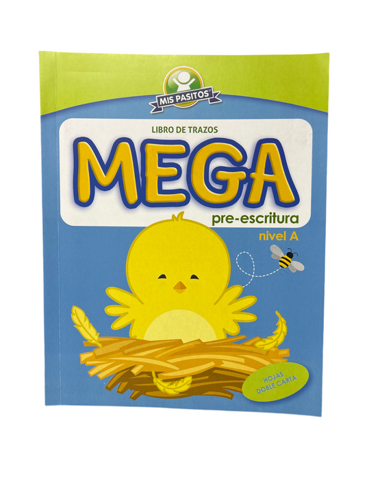 LIBRO MEGA | PRE ESCRITURA TRAZO
