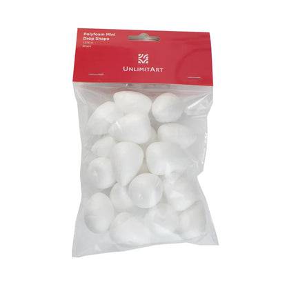 1.375in | Polyfoam Mini Drop Shape