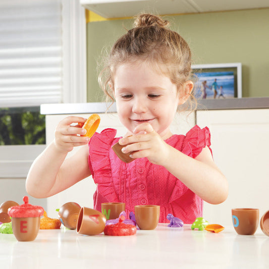 ALPHABET ACORNS ACTIVITY SET