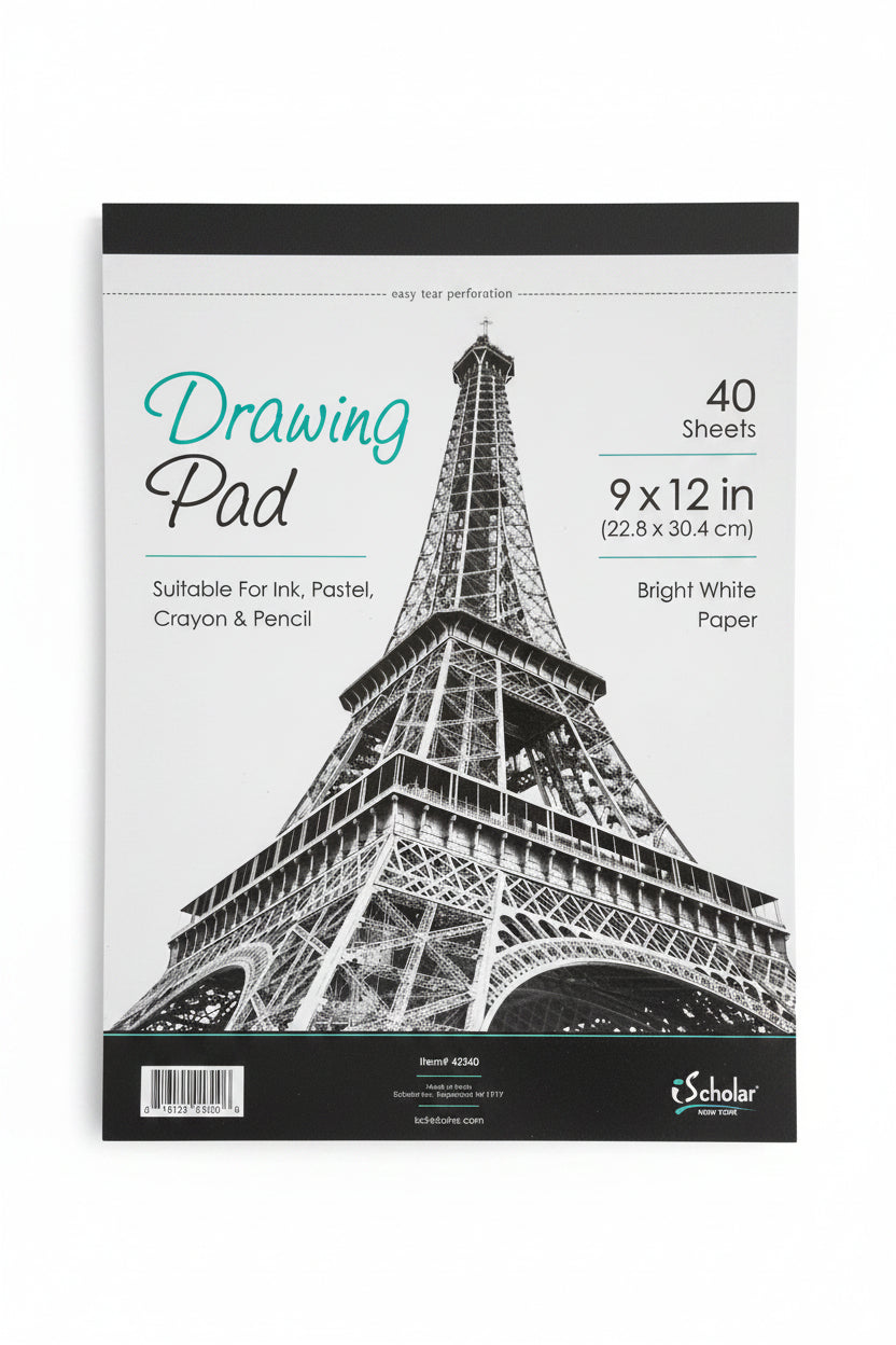 Drawing Pad 9" x 12" 40 Sheets