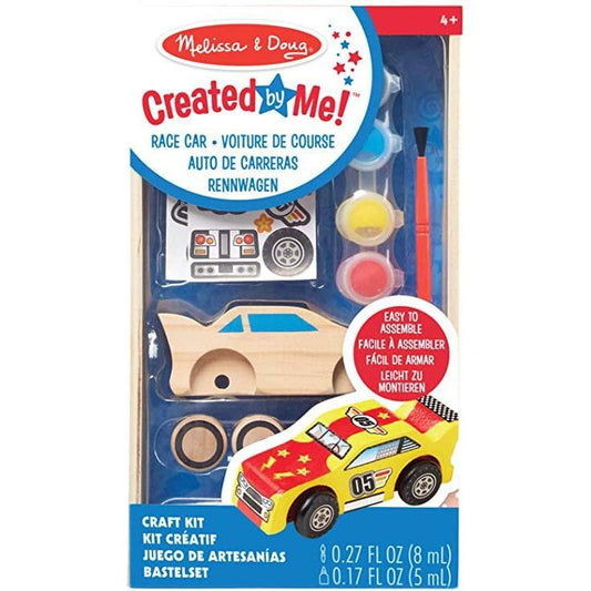 CREATED BY ME! RACE CAR WOODEN CRAFT KIT