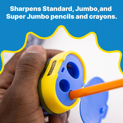 BAZIC Riley Triple Hole Sharpener w/ Receptacle