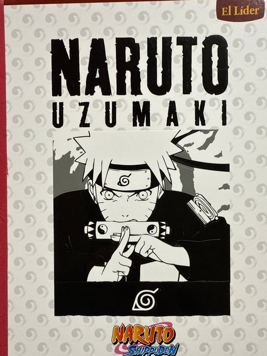LIBRETA COSIDA NARUTO TESIS CON MARGEN