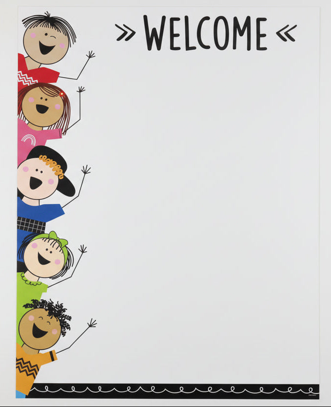 Welcome Stick Kids Chart