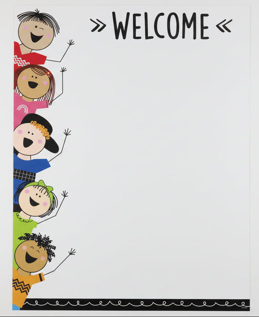 Welcome Stick Kids Chart