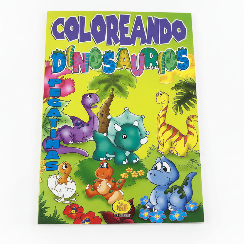 Coloreando Dinosaurios