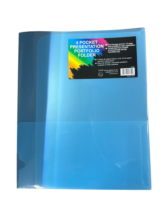 Presentation Folder Plastic