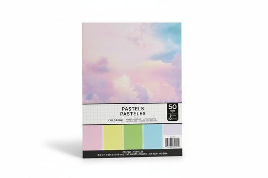 Colorbok | 66.5lb | Smooth Cardstock | 8.5"X11" | 50/Pk