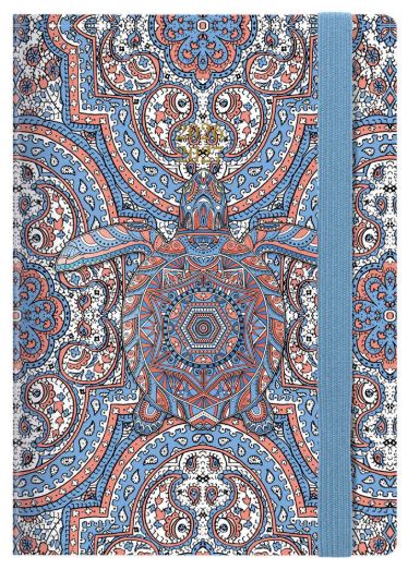 Paisley Academic Weekly Planner A6 Multilingual Turtle