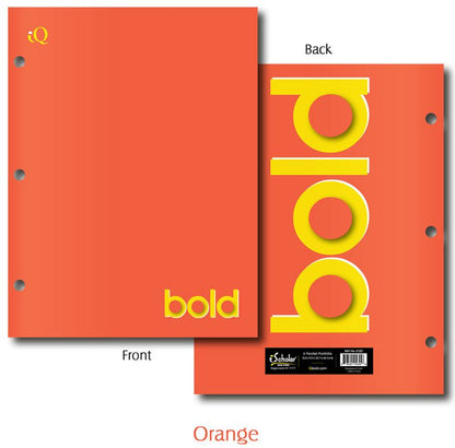iQ BOLD 4 Pocket Paper Portfolio