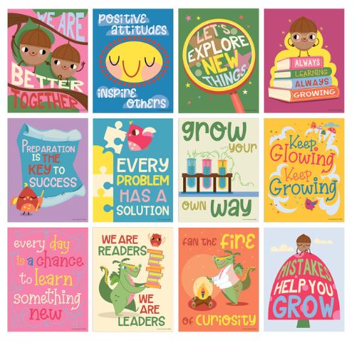 Mini Posters: Fairy Tale Forest Poster Set 12 PCS