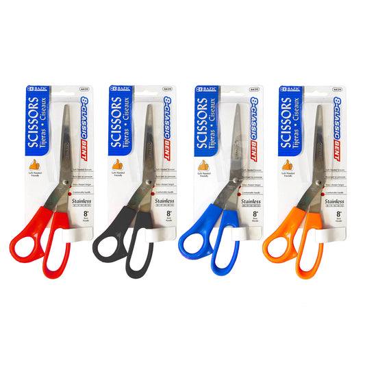 SCISSOR LEFT HANDED STAINLESS STEEL 8"