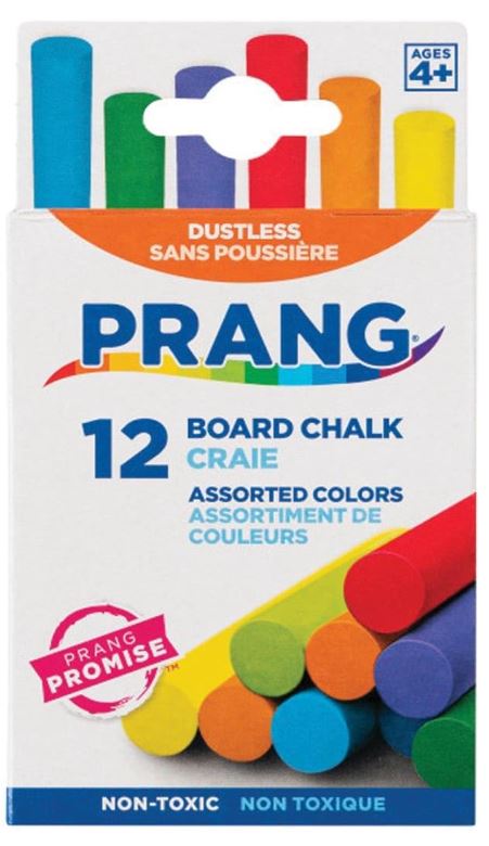 Hygieia Dustless Board Chalk Color Cj. 12