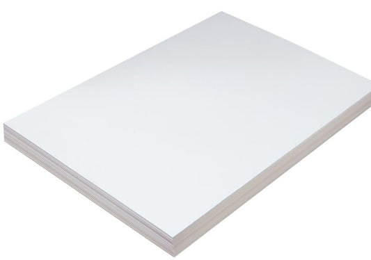 Heavyweight Tagboard White 12" x 18" 100 Sheet