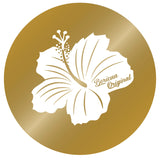 2in Round Sticker (Amapola- Gold)
