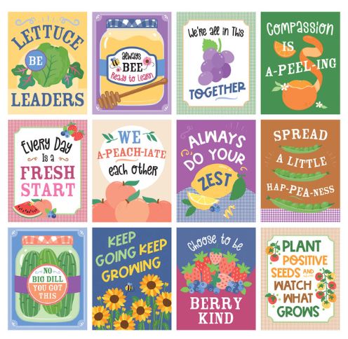 Mini Posters: Farmers Market Poster Set 12 PCS