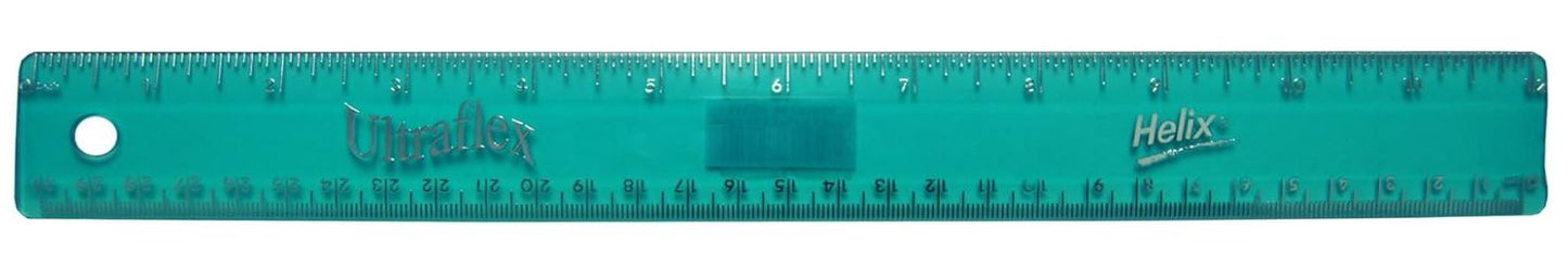 Maped Helix USA Ultraflex Wide Ruler 12" / 30cm Assorted Color