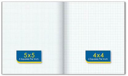 Coil-Less 1 Subject Graph Notebook 80 Sheet