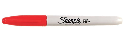 Sharpie Permanent Markers Fine Red
