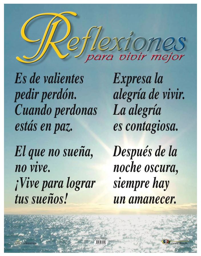 Cartel Reflexiones