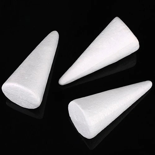 FOAM CONES 4 PCS 2.75X6IN