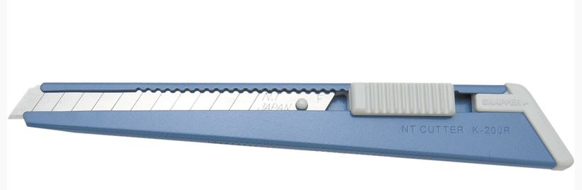 Metal Grip Auto-Lock Utility Knife Assorted Colors