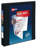 Heavy-Duty View Binder 1" Assorted Colors