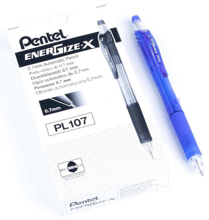 EnerGize X Mechanical Pencil 0.7mm Blue Barrel