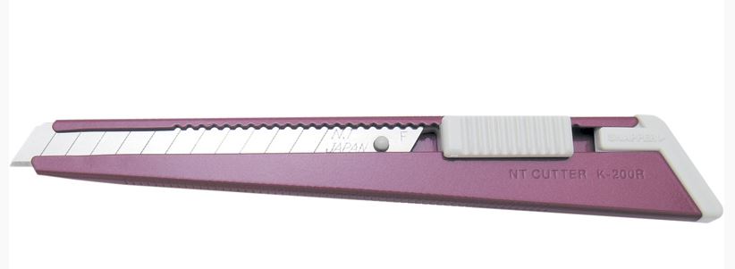 Metal Grip Auto-Lock Utility Knife Assorted Colors