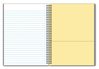 1 Subject Poly Notebook College Ruled 8.3" x 6" 80 Sheets