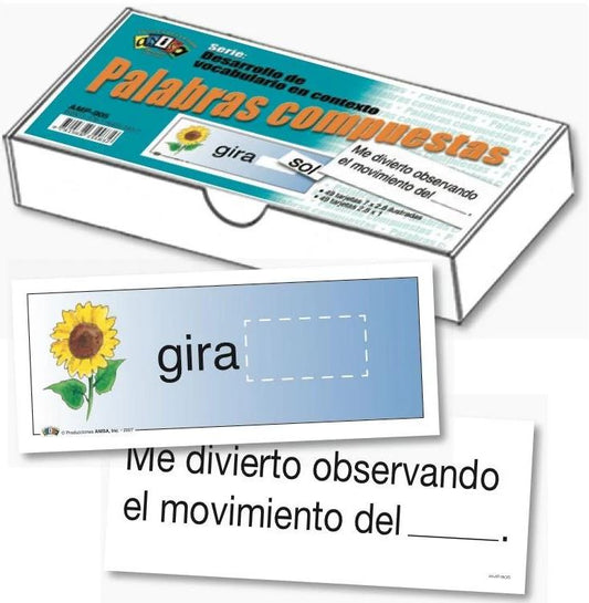 Tarjetas Palabras Compuestas Cj. 48