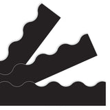 BORDER BLACK SOLID SCALLOPED